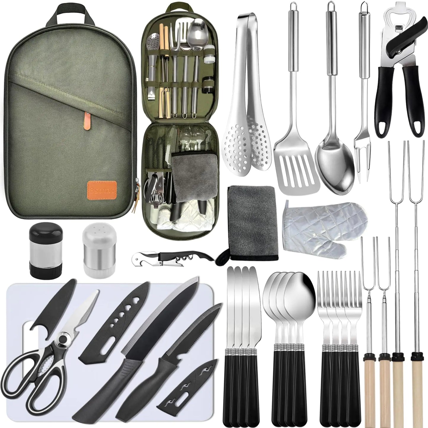 31-Piece Camp Cookout Set
